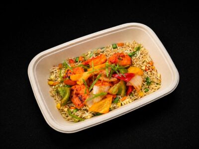 TANDOORI SHRIMP FRIED RICE