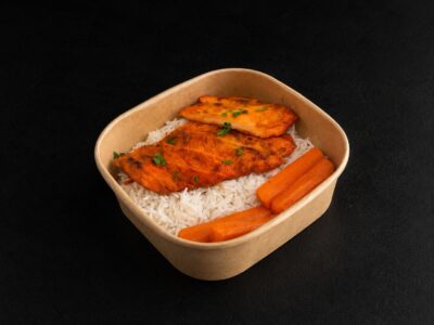TANDOORI CHICKEN WHITE RICE