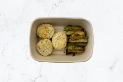 Egg Carrot Potato Wedges