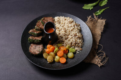 CLASSIC STEAK LENTIL RICE