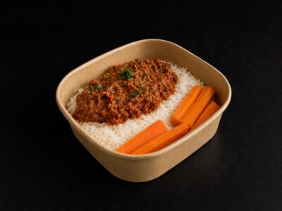 MINCED BEEF WITH RICE